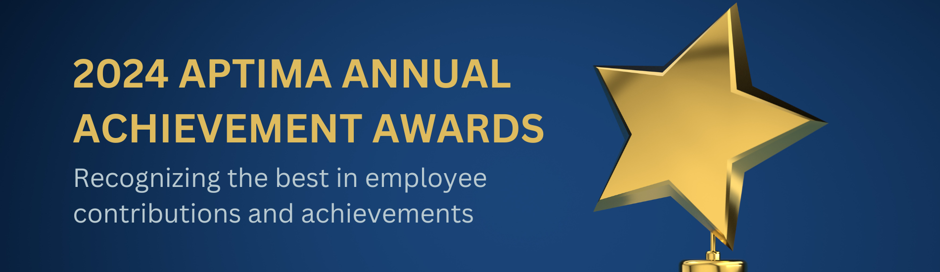 2024 Aptima Annual Achievement Awards: Recognizing the best in employee contributions and achievements